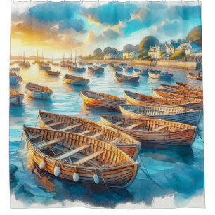 Abend Erholung Duschvorhang