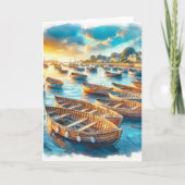 Abend Erholung Karte (Vorderseite)