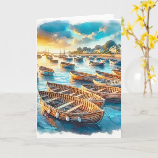 Abend Erholung Karte (Gelbe Blume)