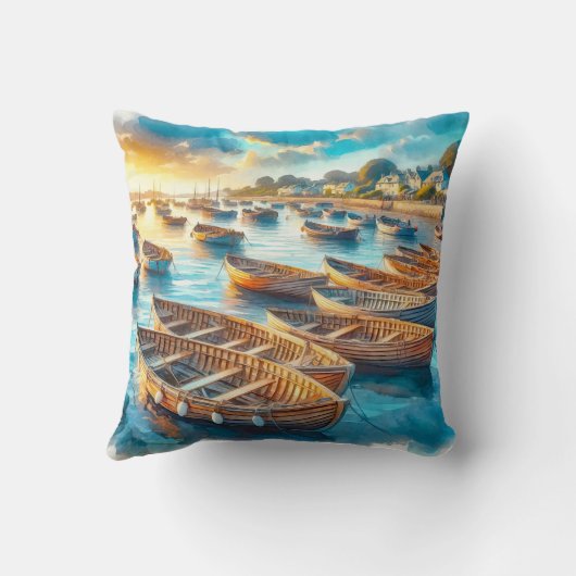 Abend Erholung Kissen (Rückseite)