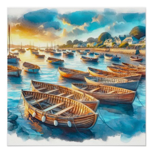 Abend Erholung Poster (Vorderseite)