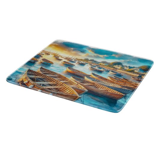 Abend Erholung Schneidebrett (Ecke)