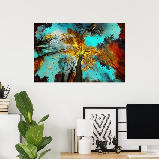 Abend-Feier, Poster (Heimbüro)