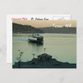 Abend Ferse Postkarte (Vorne/Hinten)