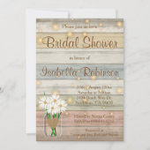 Abend Firefly Brautparty Design Einladung (Vorderseite)