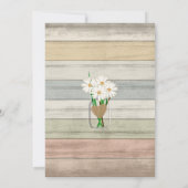 Abend Firefly Brautparty Design Einladung (Rückseite)