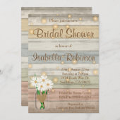 Abend Firefly Brautparty Design Einladung (Vorne/Hinten)