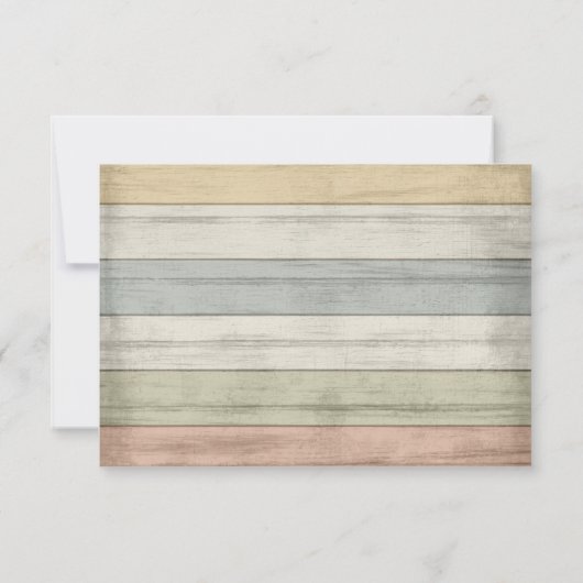 Abend Firefly Save the Date Design (Rückseite)