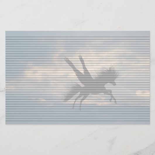 Abend Flight Lined Stationery Briefpapier (Vorderseite)