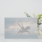 Abend Flight Lined Stationery Briefpapier (Stehend Vorderseite)