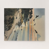 Abend-Flug über Serene Waters Puzzle (Horizontal)