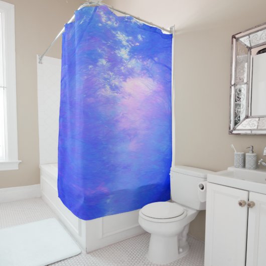 Abend Forest Duschvorhang (Beispiel)