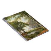 Abend Forest Landschaft Notizblock (Rechte Seite)