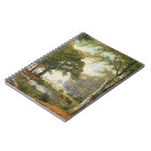 Abend Forest Landschaft Notizblock (Linke Seite)