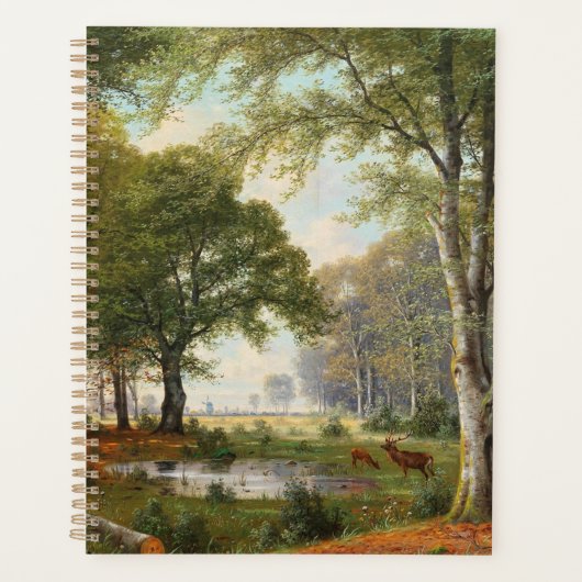 Abend Forest Landschaft Planer (Vorderseite)
