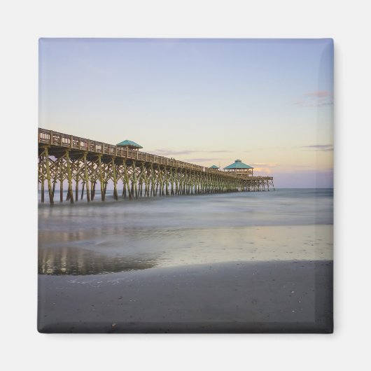Abend Frieden am Strand Magnet (Vorne)