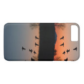 Abend Gänse Case-Mate iPhone Hülle (Rückseite (Horizontal))
