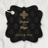 Abend Glam Geschenkanhänger (Vorderseite)