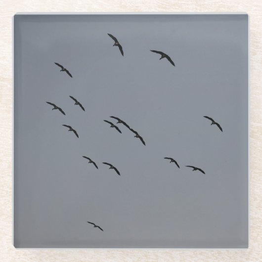 Abend Glasuntersetzer (Vorderseite)