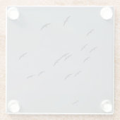 Abend Glasuntersetzer (Rückseite)