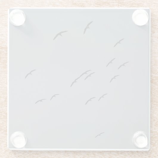 Abend Glasuntersetzer (Rückseite)