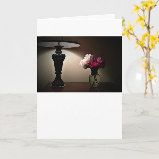 Abend Glow, Karte (Gelbe Blume)