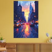 Abend Glow Leinwanddruck (Insitu (Wohnzimmer))