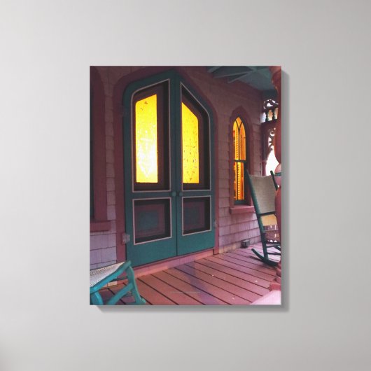 Abend Glow - Martha's Vineyard Canvas Print Leinwanddruck (Vorderseite)