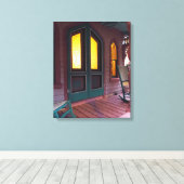 Abend Glow - Martha's Vineyard Canvas Print Leinwanddruck (Insitu (Holzboden))