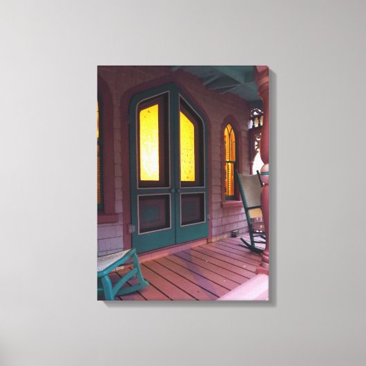 Abend Glow - Martha's Vineyard Canvas Print Leinwanddruck (Vorderseite)