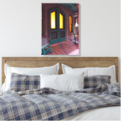 Abend Glow - Martha's Vineyard Canvas Print Leinwanddruck (Insitu (Schlafzimmer))