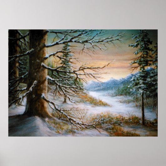 Abend Glow Poster (Vorne)