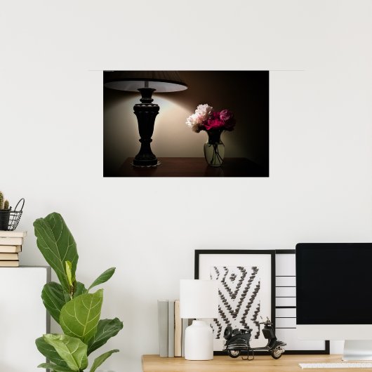 Abend Glow, Poster (Heimbüro)