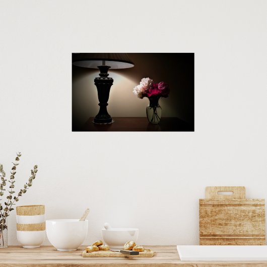 Abend Glow, Poster (Küche)