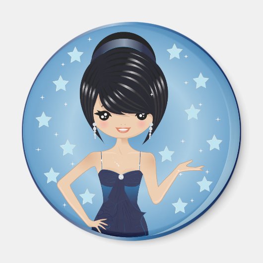 Abend Gown Magnet (Vorne)