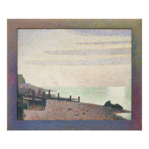 Abend Honfleur von Georges Seurat Fotodruck