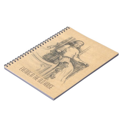 Abend im alten Haus Notizblock (Linke Seite)