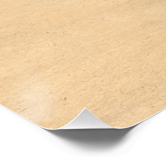 Abend im alten Haus Poster (Ecke)