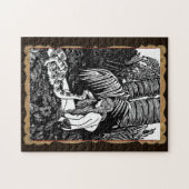 Abend im Garten Puzzle (Horizontal)