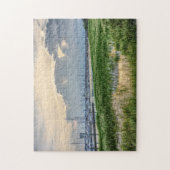 Abend im Hafen von Charleston Puzzle (Vertikal)