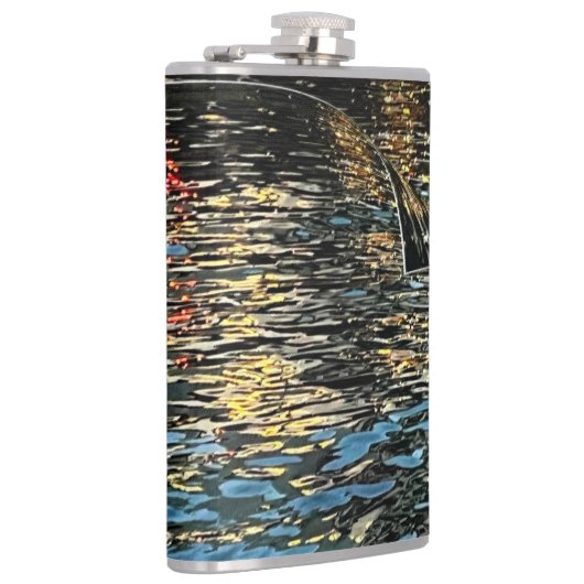 Abend im Meer Flachmann (Rechts)