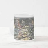 Abend im Meer Mattglastasse (Vorderseite Links)