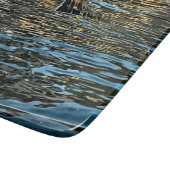 Abend im Meer Schneidebrett (Ecke)