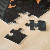 Abend im Tempel Midera von Tsuchiya Koitsu Puzzle (Seite)