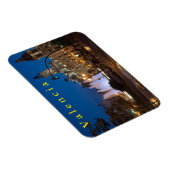 Abend im Verwaltungsgebiet Valencia. Magnet (Rechte Seite)