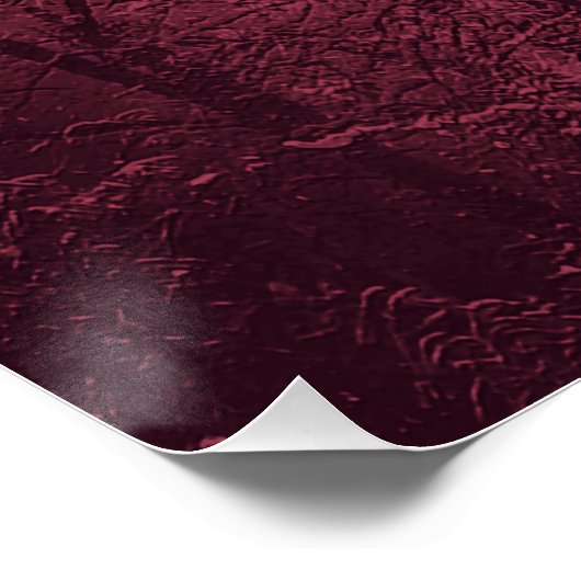 Abend im Winter... Poster (Ecke)