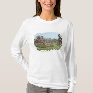 Abend in Arlington-Reihe, Bibury, Gloucestershire T-Shirt