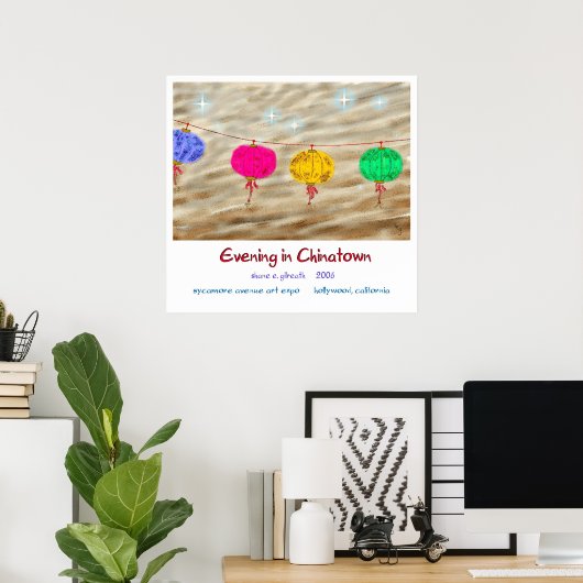 ABEND IN CHINATOWN POSTER (Heimbüro)