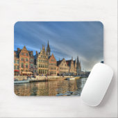 Abend in Gent Mousepad (Mit Mouse)