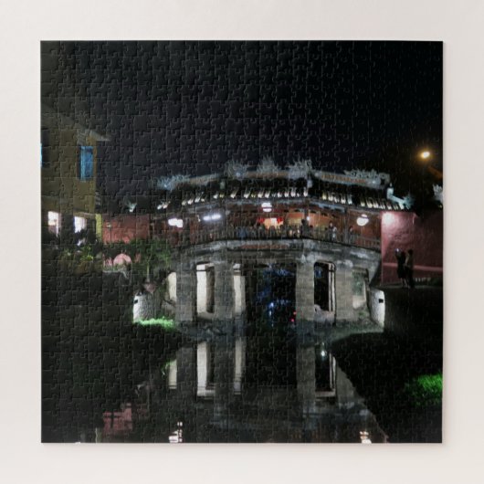 Abend in "hoi an" die Stadt der Schneider und Puzzle (Vertikal)